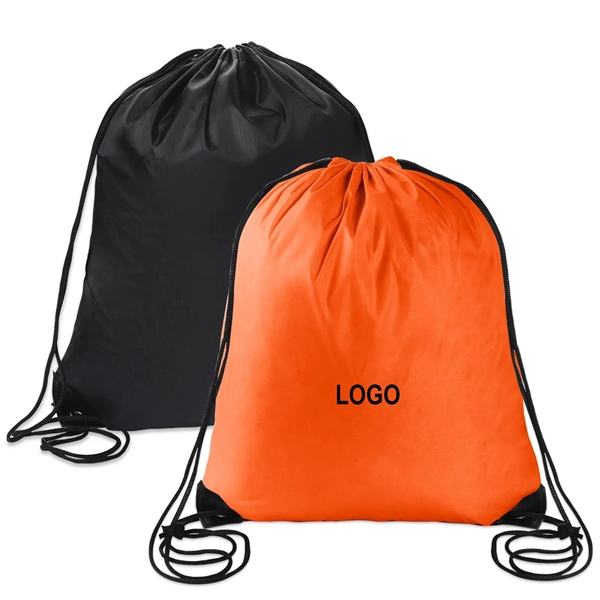 Full Color Drawstring Cinch up Backpack - Full Color Drawstring Cinch up Backpack - Image 1 of 5