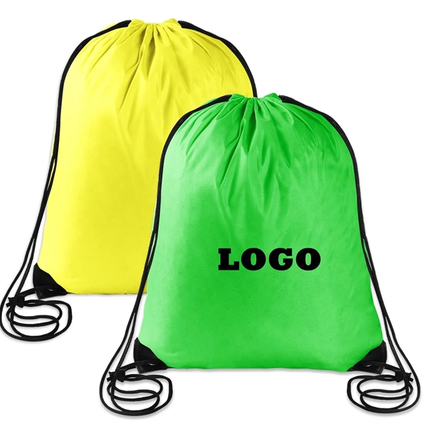 Full Color Drawstring Cinch up Backpack - Full Color Drawstring Cinch up Backpack - Image 2 of 5