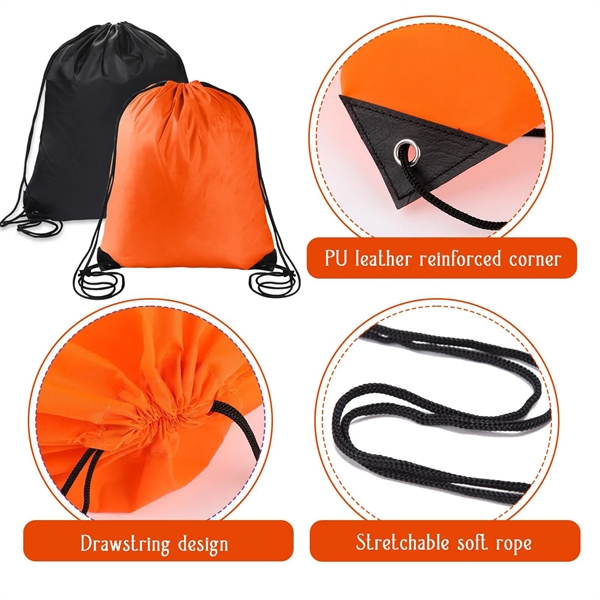 Full Color Drawstring Cinch up Backpack - Full Color Drawstring Cinch up Backpack - Image 4 of 5