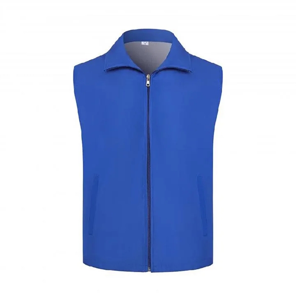 Custom Unisex Volunteer Activity Uniform Vest With Pockets - Custom Unisex Volunteer Activity Uniform Vest With Pockets - Image 1 of 4