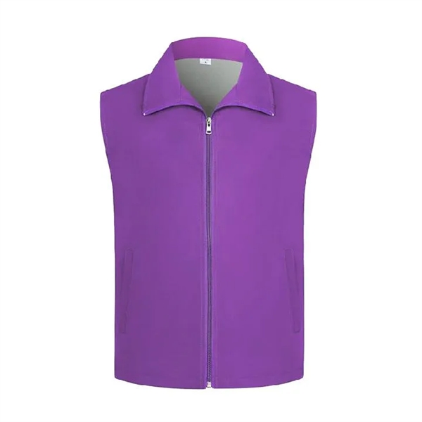 Custom Unisex Volunteer Activity Uniform Vest With Pockets - Custom Unisex Volunteer Activity Uniform Vest With Pockets - Image 2 of 4