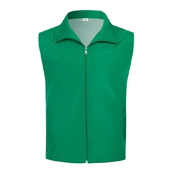 Custom Unisex Volunteer Activity Uniform Vest With Pockets - Custom Unisex Volunteer Activity Uniform Vest With Pockets - Image 3 of 4