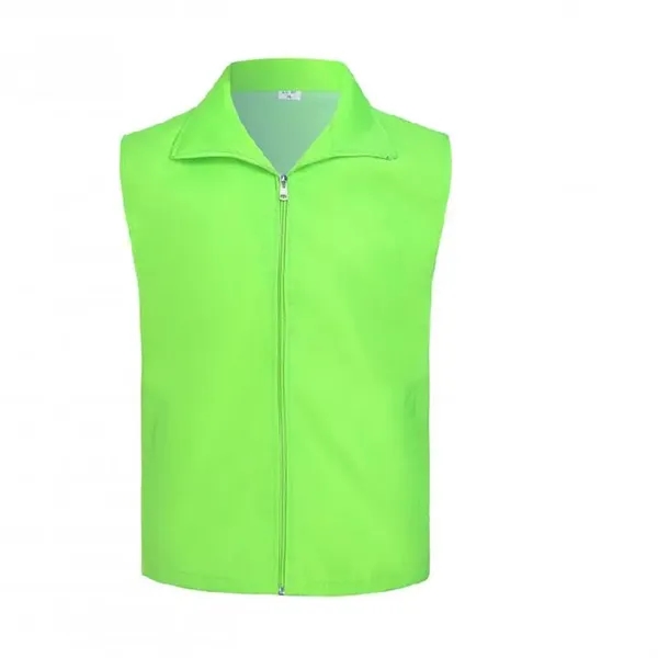 Custom Unisex Volunteer Activity Uniform Vest With Pockets - Custom Unisex Volunteer Activity Uniform Vest With Pockets - Image 4 of 4