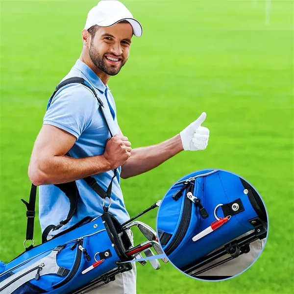 Permanent Markers with Golf Keychain Clip - Permanent Markers with Golf Keychain Clip - Image 4 of 5