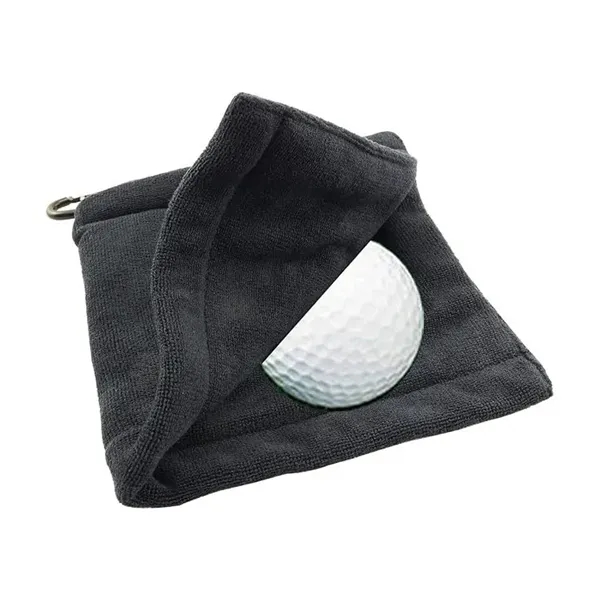 Golf Wiping Bag Towel - Golf Wiping Bag Towel - Image 0 of 3