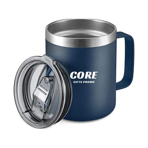 12oz Stainless Steel Insulated Coffee Mug with Handle - 12oz Stainless Steel Insulated Coffee Mug with Handle - Image 0 of 4