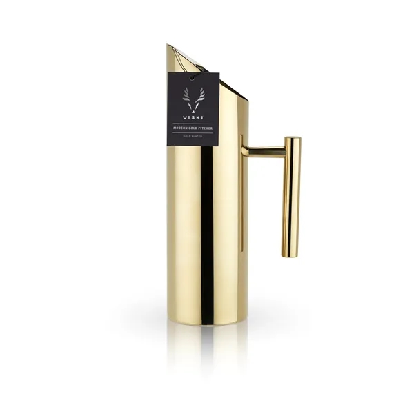 Viski® Modern Gold Pitcher - Viski® Modern Gold Pitcher - Image 1 of 6