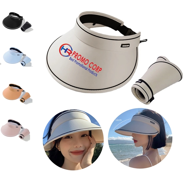 Foldable Sport Sun Visor Cap - Foldable Sport Sun Visor Cap - Image 0 of 6