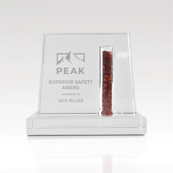 Vault Crystal Award - Encased Design 7" - Vault Crystal Award - Encased Design 7" - Image 2 of 2