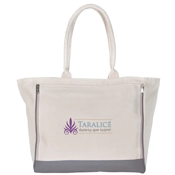 Yoga Retreat Cotton Tote - Yoga Retreat Cotton Tote - Image 1 of 10