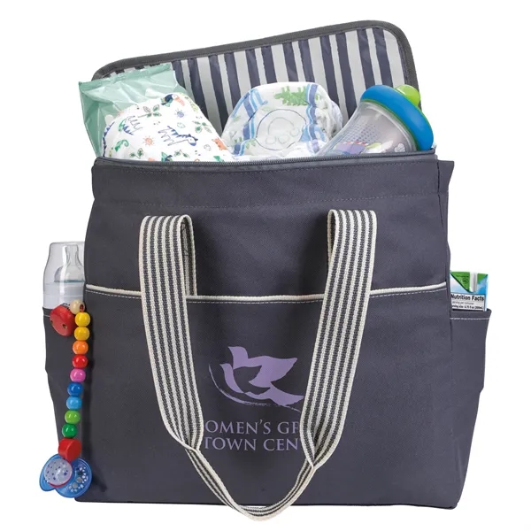 Stripe Diaper Tote-Pack - Stripe Diaper Tote-Pack - Image 2 of 4