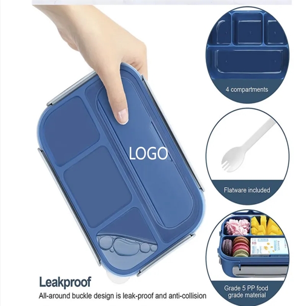 45oz Home Health Food Bento Lunch Box - 45oz Home Health Food Bento Lunch Box - Image 0 of 4