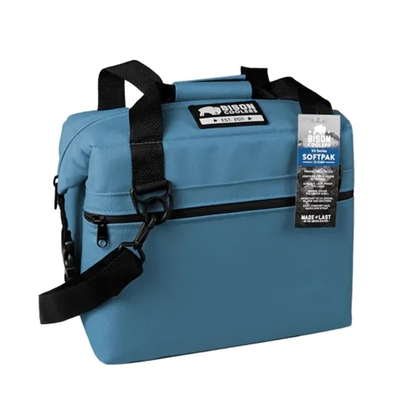 12-Can Bison® USA-Made SoftPak XD Cooler Bag 13" x 8" x 11" - 12-Can Bison® USA-Made SoftPak XD Cooler Bag 13" x 8" x 11" - Image 3 of 3
