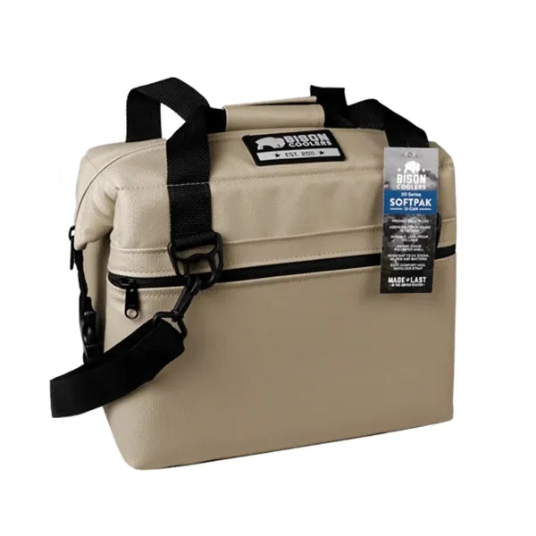 12-Can Bison® USA-Made SoftPak XD Cooler Bag 13" x 8" x 11" - 12-Can Bison® USA-Made SoftPak XD Cooler Bag 13" x 8" x 11" - Image 2 of 3