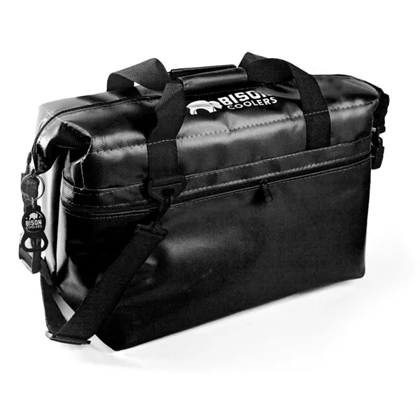 24-Can Bison® USA-Made SoftPak Cooler Bag 18" x 10" x 11"