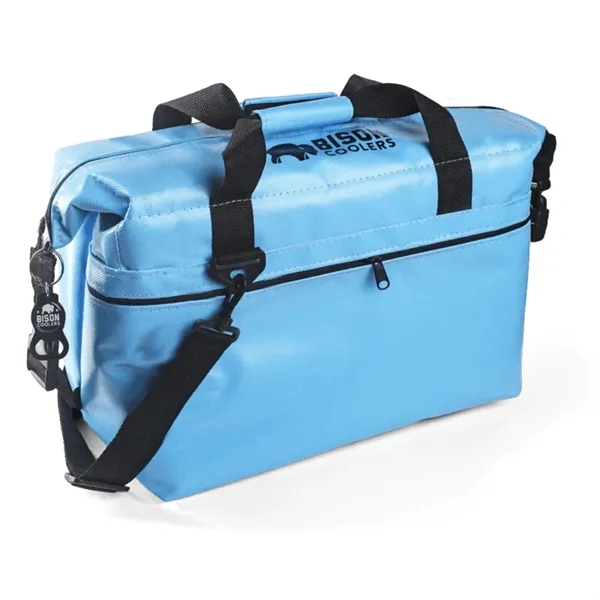 24-Can Bison® USA-Made SoftPak Cooler Bag 18" x 10" x 11"