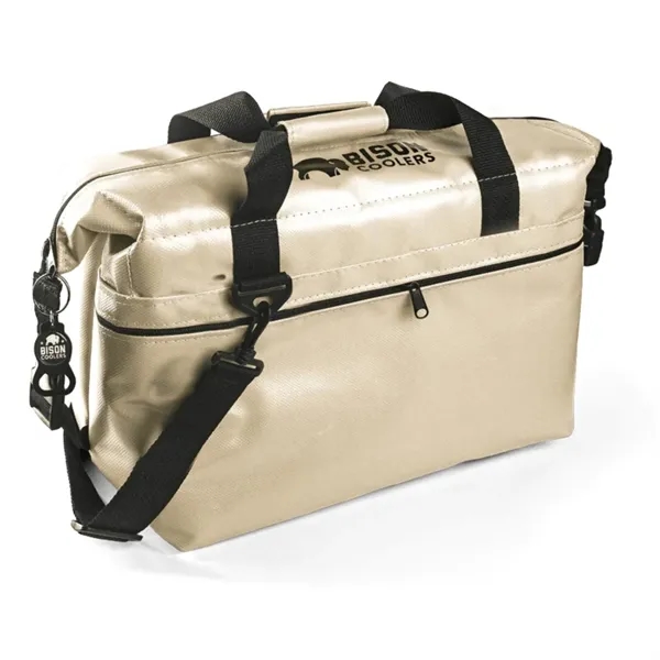 24-Can Bison® USA-Made SoftPak Cooler Bag 18" x 10" x 11"