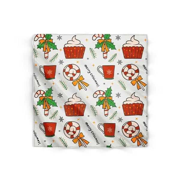 Dye Sublimated Bandana (Fast Production) 19x19 - Dye Sublimated Bandana (Fast Production) 19x19 - Image 0 of 2