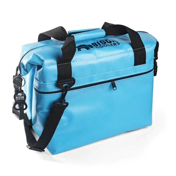 12-Can Bison® USA-Made SoftPak Cooler Bag (13" x 8" x 11")