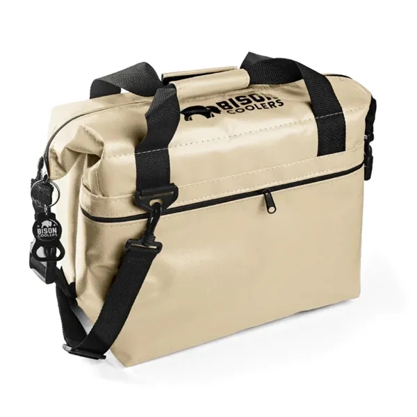 12-Can Bison® USA-Made SoftPak Cooler Bag (13" x 8" x 11")