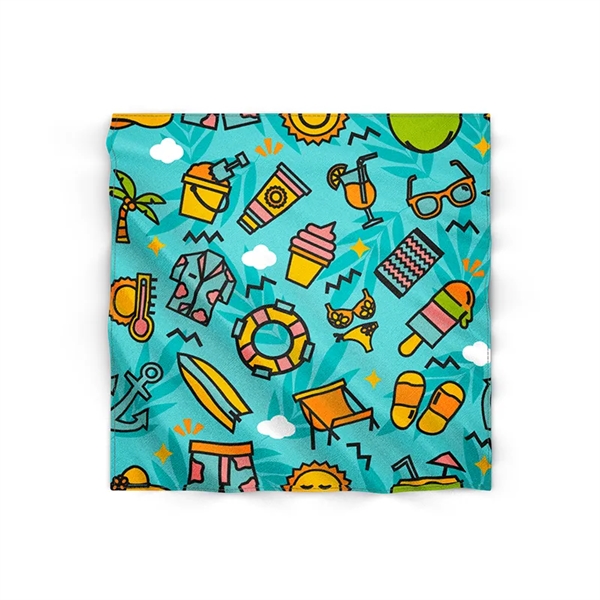 Dye Sublimated Bandana (Fast Production) 20x20 - Dye Sublimated Bandana (Fast Production) 20x20 - Image 0 of 2