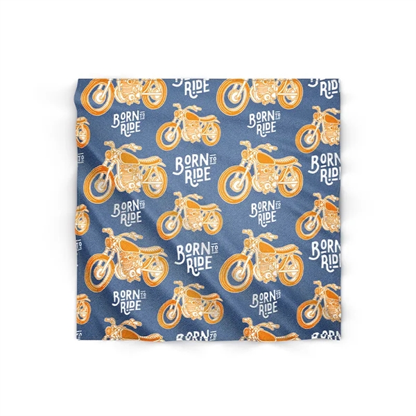 Dye Sublimated Bandana (Fast Production) 21x21 - Dye Sublimated Bandana (Fast Production) 21x21 - Image 0 of 2