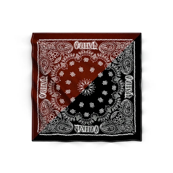 Dye Sublimated Bandana (Fast Production) 22x22 - Dye Sublimated Bandana (Fast Production) 22x22 - Image 0 of 2