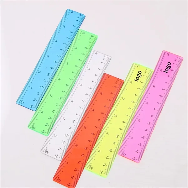 6" Plastic Ruler - 6" Plastic Ruler - Image 0 of 1