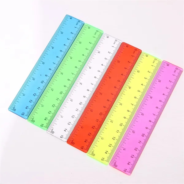 6" Plastic Ruler - 6" Plastic Ruler - Image 1 of 1