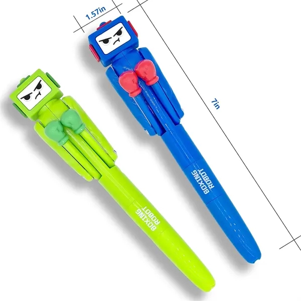 Funny Novelty Robot Boxing Ballpoint Pen - Funny Novelty Robot Boxing Ballpoint Pen - Image 1 of 5