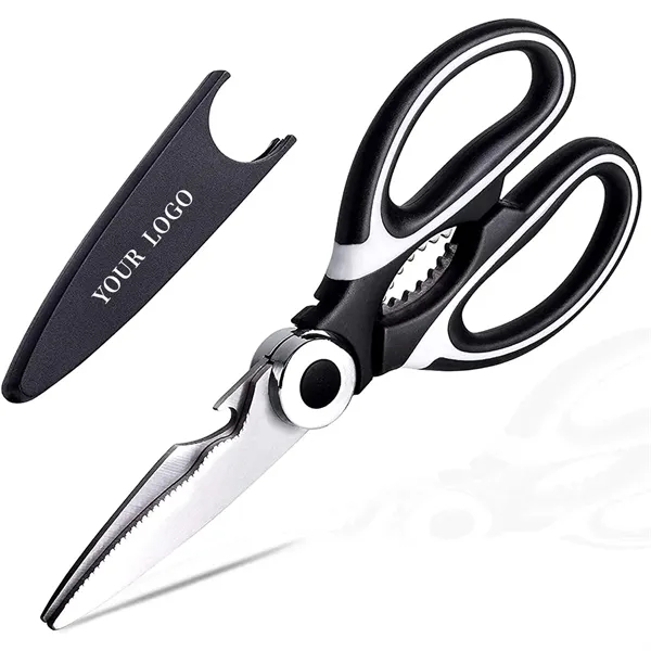 Heavy Duty Stainless Steel Kitchen Scissors - Heavy Duty Stainless Steel Kitchen Scissors - Image 0 of 6