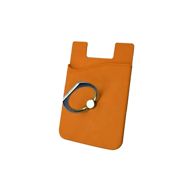 Silicone Phone Wallet With Ring Holder - Silicone Phone Wallet With Ring Holder - Image 16 of 20