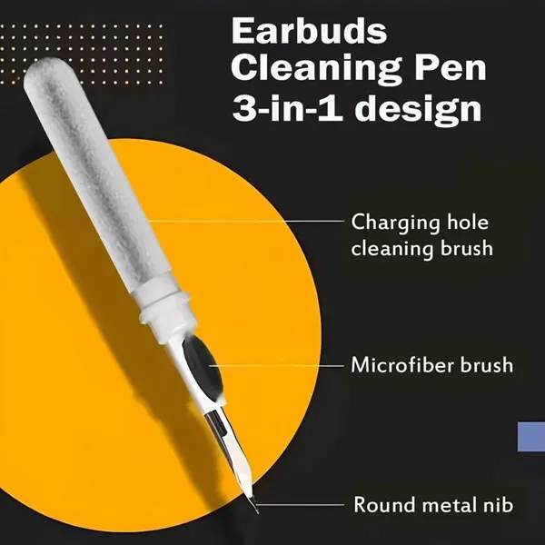 Multifunctional Bluetooth Earbuds Cleaning Tools - Multifunctional Bluetooth Earbuds Cleaning Tools - Image 1 of 4