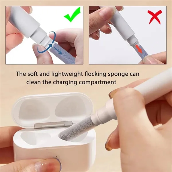 Multifunctional Bluetooth Earbuds Cleaning Tools - Multifunctional Bluetooth Earbuds Cleaning Tools - Image 3 of 4