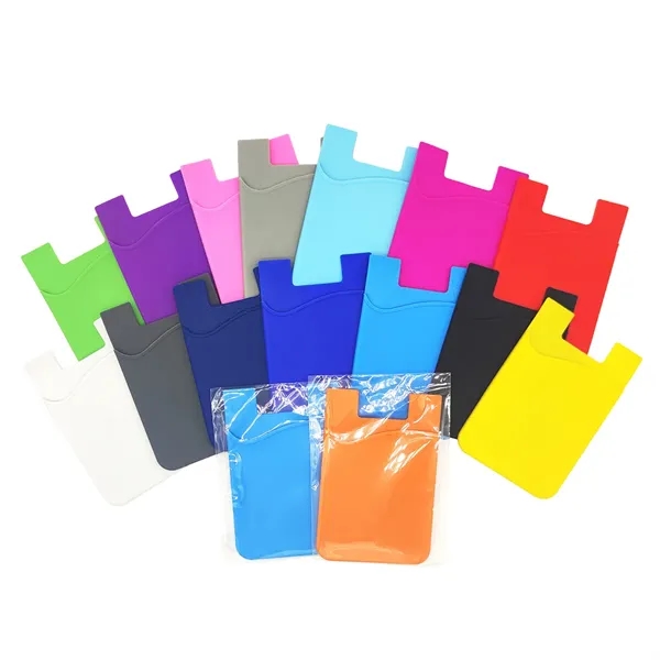 Silicone Card Holder - Silicone Card Holder - Image 1 of 3