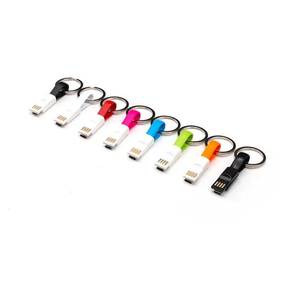 PORTABLE CHARGING CABLE AND KEY RING - PORTABLE CHARGING CABLE AND KEY RING - Image 0 of 1