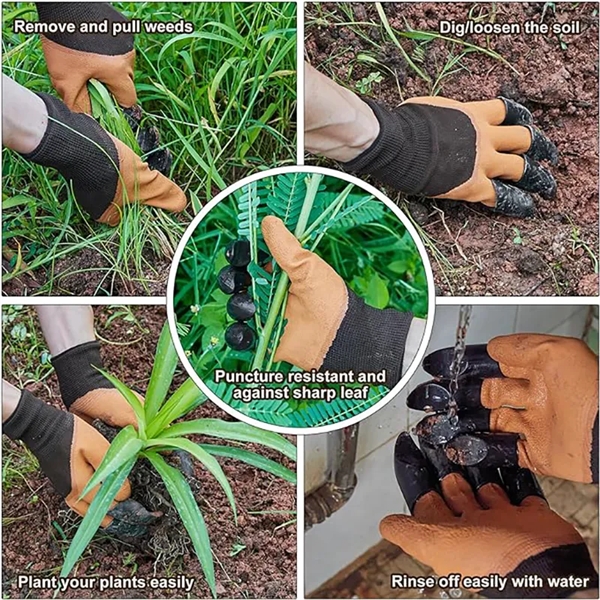 Garden Gloves with Claws - Garden Gloves with Claws - Image 1 of 3