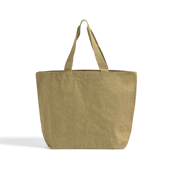 Jumbo Versatile Jute Tote Bag - Jumbo Versatile Jute Tote Bag - Image 1 of 11