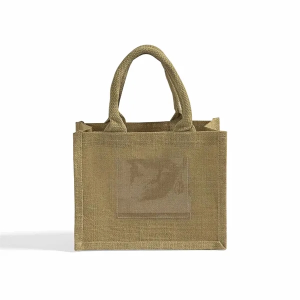 Rustic Wedding Favor Jute Bag - Rustic Wedding Favor Jute Bag - Image 1 of 12