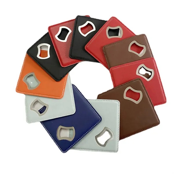 Square Leathers Beer Bottle Opener - Square Leathers Beer Bottle Opener - Image 1 of 4