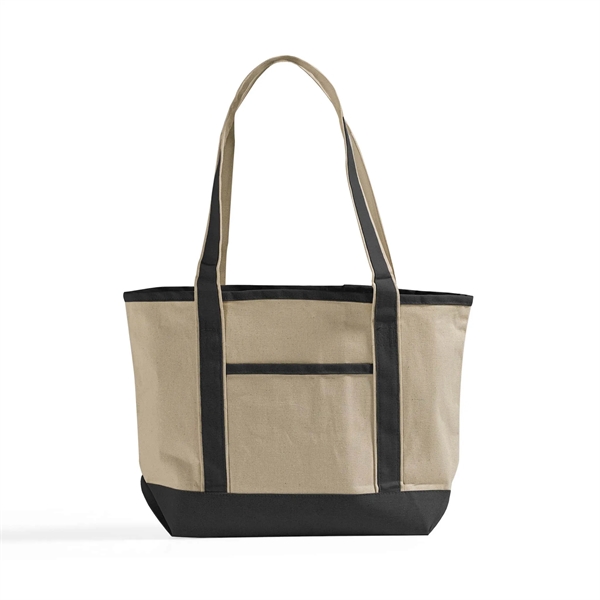 Medium Deluxe Canvas Tote Bag - Medium Deluxe Canvas Tote Bag - Image 3 of 4