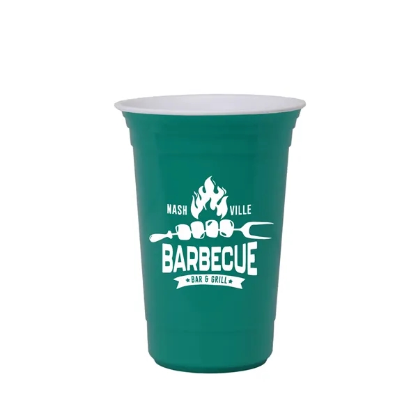 The Varsity - 16 oz. Double Wall Fiesta Cup - The Varsity - 16 oz. Double Wall Fiesta Cup - Image 13 of 14