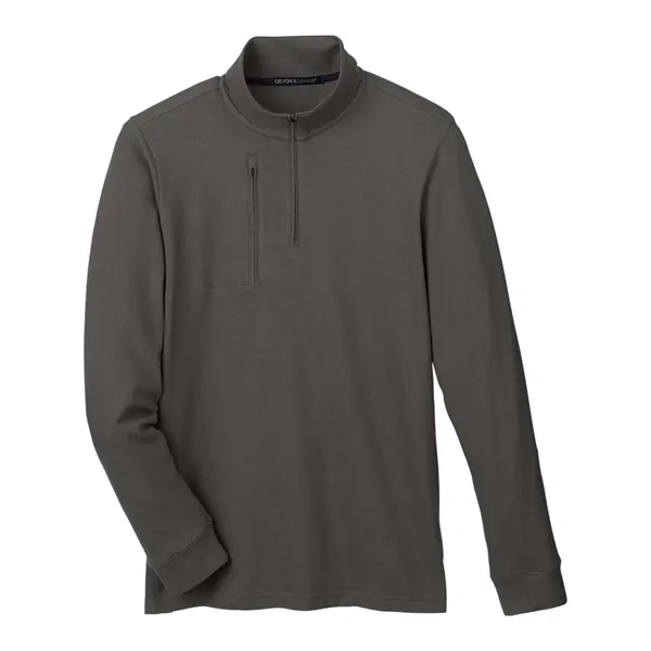 Devon & Jones New Classics® Men's Performance Quarter-Zip - Devon & Jones New Classics® Men's Performance Quarter-Zip - Image 17 of 39