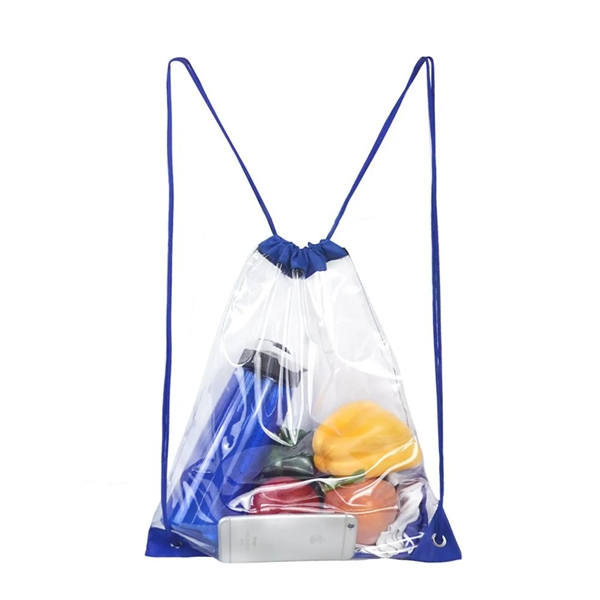 Clear Drawstring Backpack - Clear Drawstring Backpack - Image 0 of 0