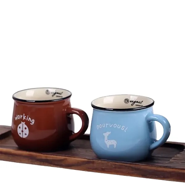 12oz Creative Ceramic Coffee Mug - 12oz Creative Ceramic Coffee Mug - Image 3 of 4