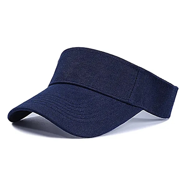 Custom Summer Solid Color Sport Empty Top Visor Cap - Custom Summer Solid Color Sport Empty Top Visor Cap - Image 2 of 7