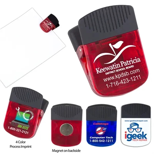 Plastic Refrigerator Magnet Clips For Giveaway Gift - Plastic Refrigerator Magnet Clips For Giveaway Gift - Image 3 of 11