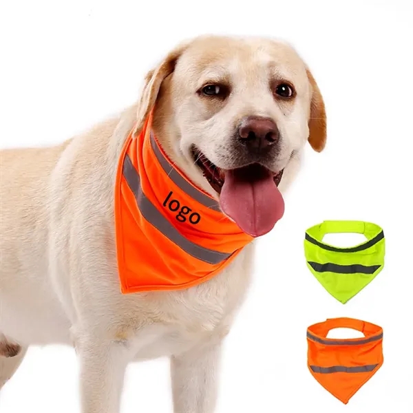 Custom Polyester Triangle Dog Bandana - Custom Polyester Triangle Dog Bandana - Image 0 of 1