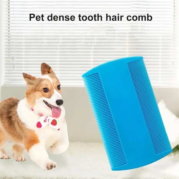 Double Sided Pet Grooming Tool Fur Removal Brush - Double Sided Pet Grooming Tool Fur Removal Brush - Image 2 of 3