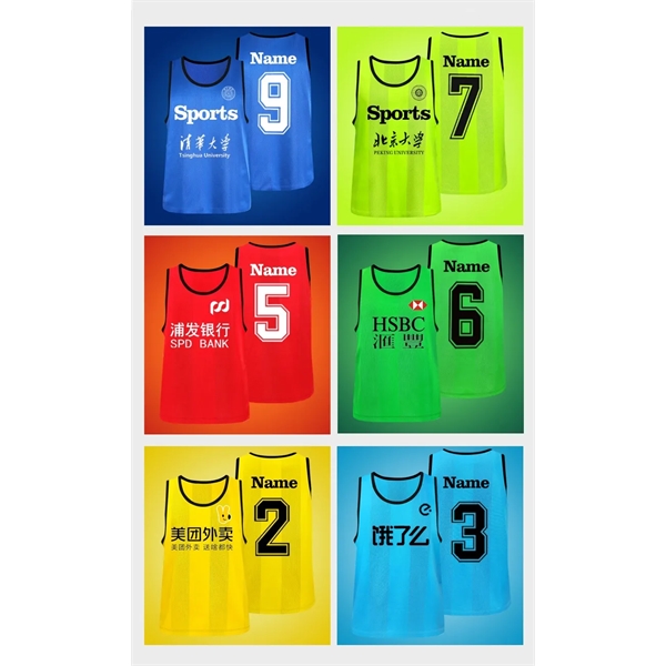 Football Basketball Training Sports Expansion Team Vest - Football Basketball Training Sports Expansion Team Vest - Image 4 of 5